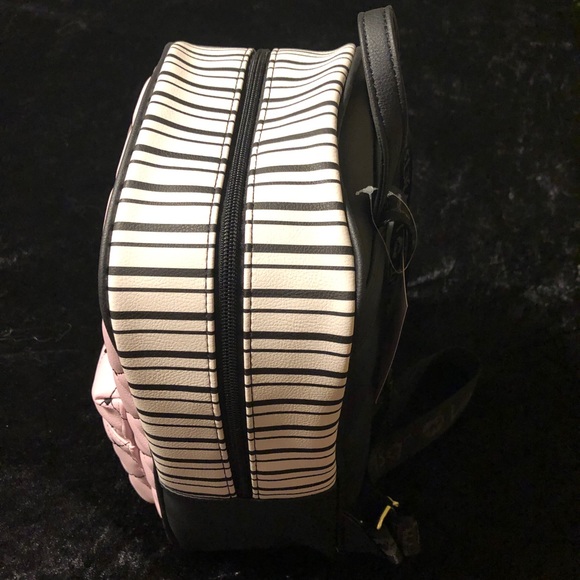 Betsey Johnson Blush Heart Backpack - Picture 3 of 16